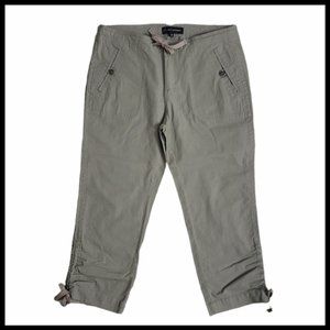 NWOT Lady Hathaway Cotton Blend Casual Capri